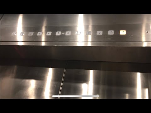 VINTAGE! 1978 Otis Lexan traction Elevators at 747 Fort St - Victoria BC