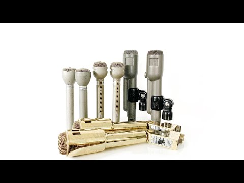 Electro Voice Vintage Dynamic Microphone Shootout (666, 664, RE-15, 635A)