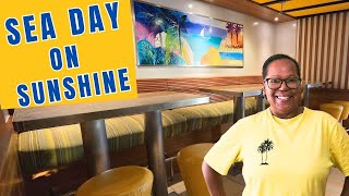 Carnival Sunshine Sea Day Vlog!