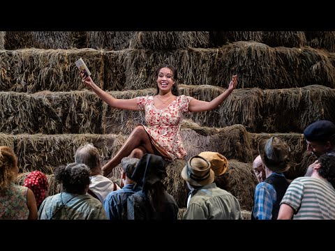 Soprano Nadine Sierra in her Royal Opera House debut as Adina in L'elisir d'amore