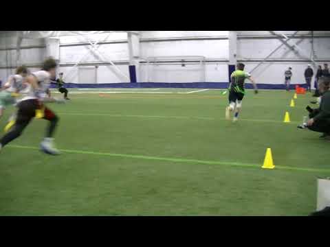 33 Silky Hogan-Hawks QB Brayden throws quickly to Welchy who runs for the score! TD.    13-6 Ravens