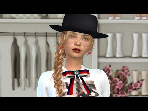 the sims 4 alpha cc style download girl Tatiana Abramowicz by Bonita100 Cas Video Preview