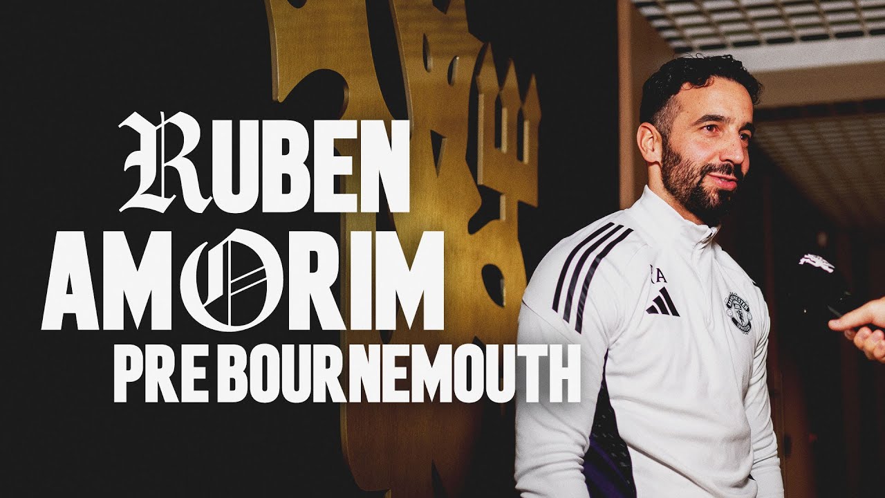"One More Game We Want To Win" | Ruben Amorim Pre-Bournemouth 🗣️🍒