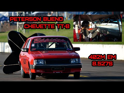 Chevette TT-B - Peterson Bueno nos 402 metros do Velopark!