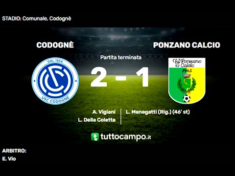 Codognè-Ponzano: 2-1