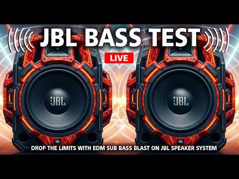 JBL BASSTEST ⚡ WARNUNG: EXTREM STARKER EDM-SUBBASS KANN IHREN JBL-LAUTSPRECHER STARK BRINGEN 🔊🔥