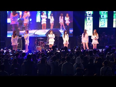 140929 [직캠/FANCAM] 에이핑크(Apink) Mr. Chu, U You, Talk, Sunday Monday, NoNoNo @ 국민대 축제