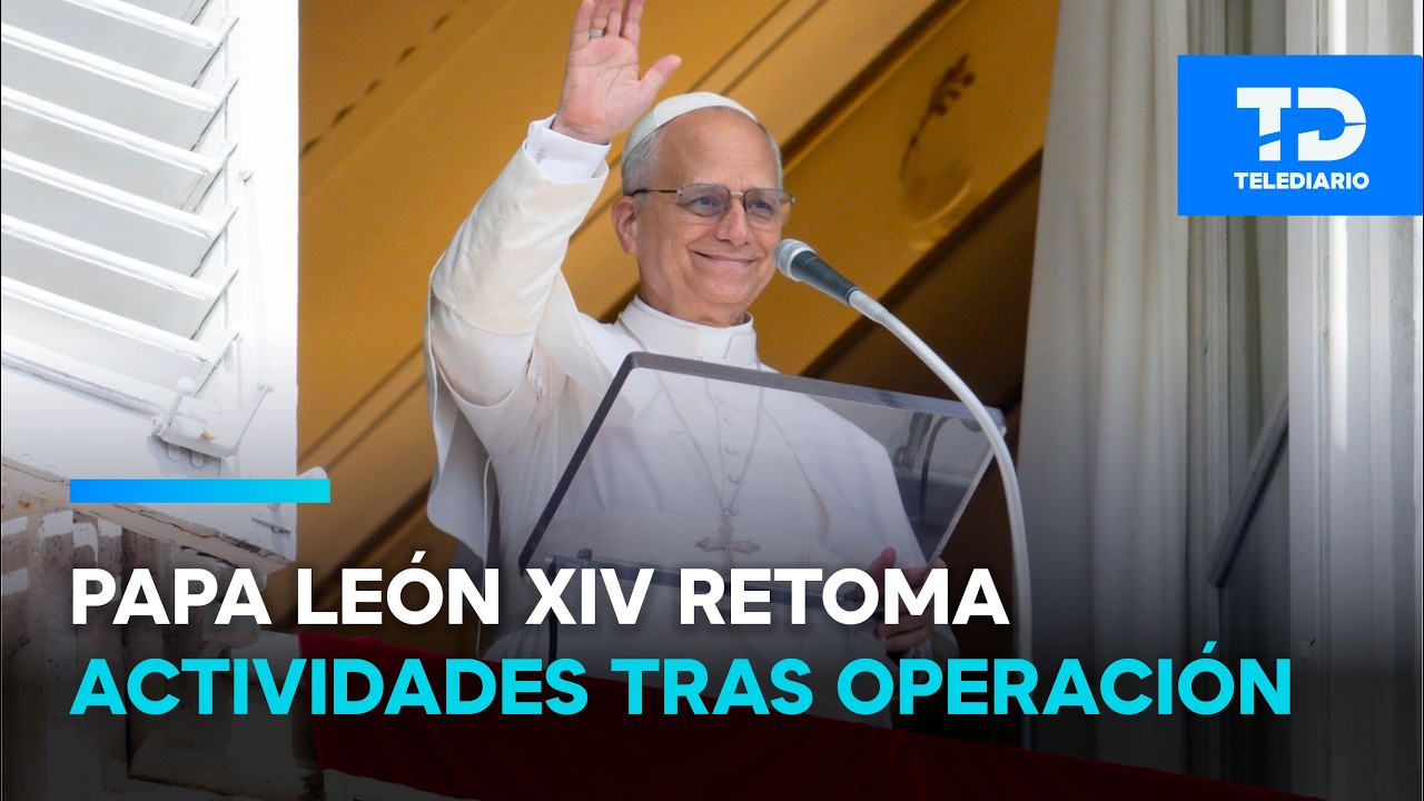 El Papa reaparece en San Pedro apenas unos días después de su operación por cáncer