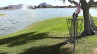 preview picture of video 'Disc Golf Adventure Bros Episode 9 Warming up at Fountain Hills, Arizona'