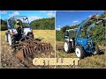FORD 3600 AS With 2m Disc Harrow In Action Hay Tedder KRONE KW7 70 Oldtimer Junkie