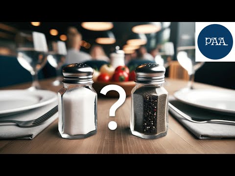 Salt Shaker or Pepper Shaker: Which Has More Holes?