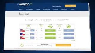Wymiana walut online w serwisie inkantor.pl