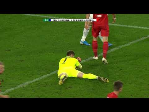 MSV Duisburg 3-1 1.FC Kaiserslautern 3.Liga 2019/20