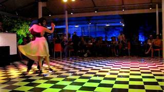 Pamela Ramos Aracena y Carlitos Espinosa Milonga