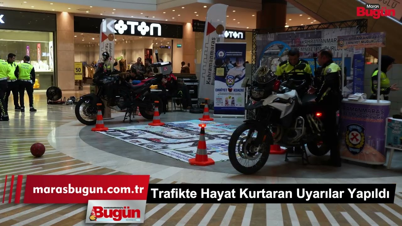 Trafikte hayat kurtaran uyarılar yapıldı