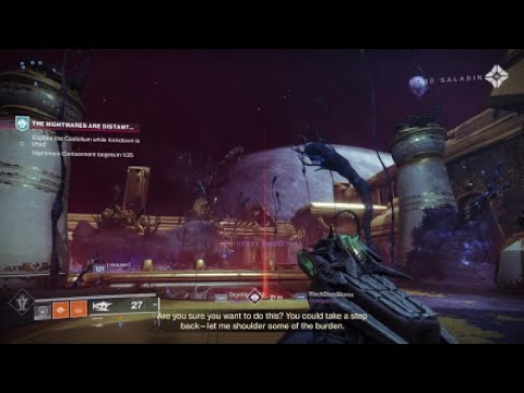 Nightmare Containment | Event Complete: "Let Me Shoulder Some of the Burden" | Season of the Haunted