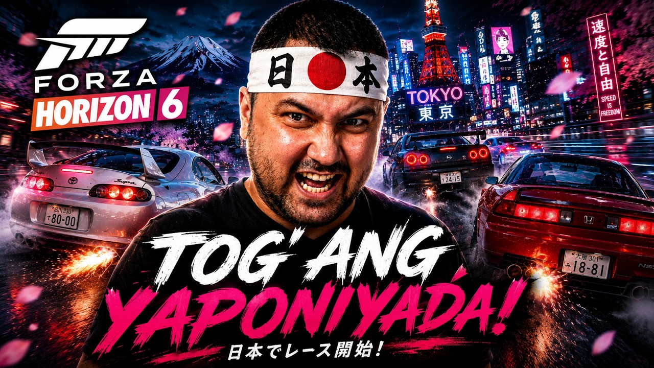 TOG'ANG YAPONIYADA! – FORZA HORIZON 6 #1