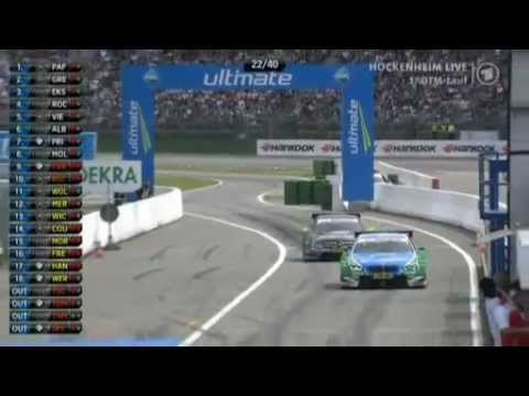 Augusto Farfus drove his place in the pit lane