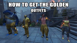 How to get GOLDEN Outfits - Suicide Squad Kill the Justice League