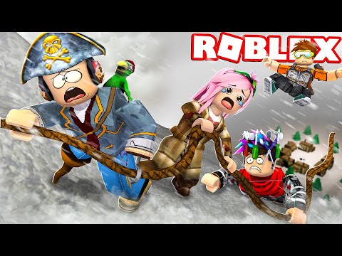SCALO IL MONTE EVEREST CON I MIEI AMICI! - ROBLOX