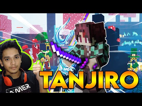 EPIC Tanjiro Build in Minecraft Dungeons!