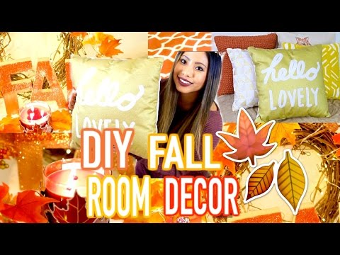 DIY Cozy Fall Room Decor 2016! Easy DIYS & MORE! Video