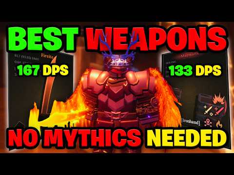 BEST LATEGAME WEAPONS In The Forge (NO MYTHICS!)