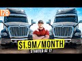 17 Year Old Starts 1 9M Month Trucking Business HOW