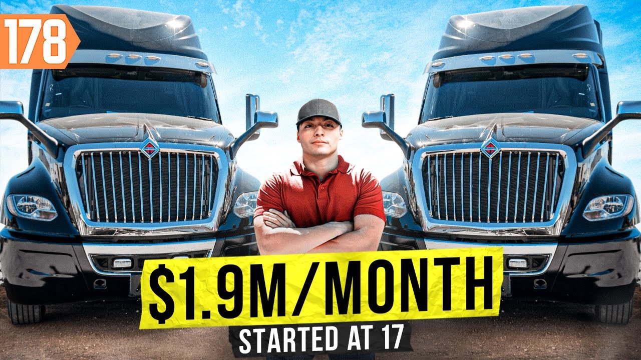 17 Year Old Starts $1.9M/Month Trucking Business… HOW?!