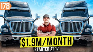 17 Year Old Starts $1.9M/Month Trucking Business… HOW?!