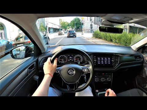 Volkswagen T-Roc Style (Black) 1.5l 150HP - POV Test Drive & Fuel consumption check