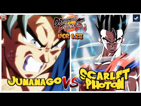 DBFZ Ju_Nanago17 vs Scarlet_Photon - Crazy fights! -  Ver 1.28