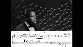 Oscar Peterson Blues Solo Transcription ('63 Live in Sweden)