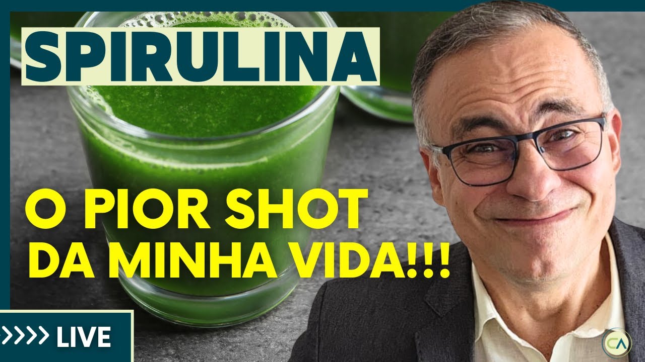 SPIRULINA: AINDA ASSIM CONTINUO TOMANDO!