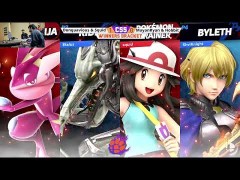 CSS 31 Doubles - Winners - Donquavious & Squid (Greninja/PT) vs. Hobbit & MayanRyan (Ridley/Byleth)