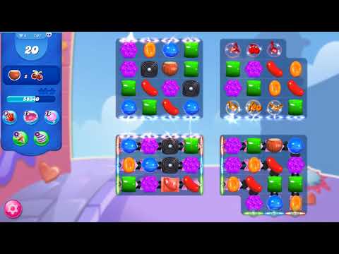 Candy Crush Saga Super Hard Level 707 (3 Starts) Nightmare Level