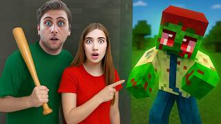 الزومبي سيطروا علي قريتنا في ماين كرافت !!