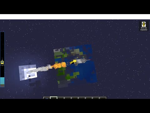 Erik the Impostor - Building a Galacticraft Space Station