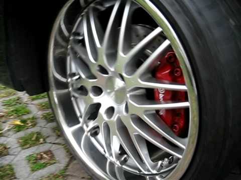 Brembo GT 2tlg. Bremsscheibe hinter Breyton Spirit 9x19 am BMW e46