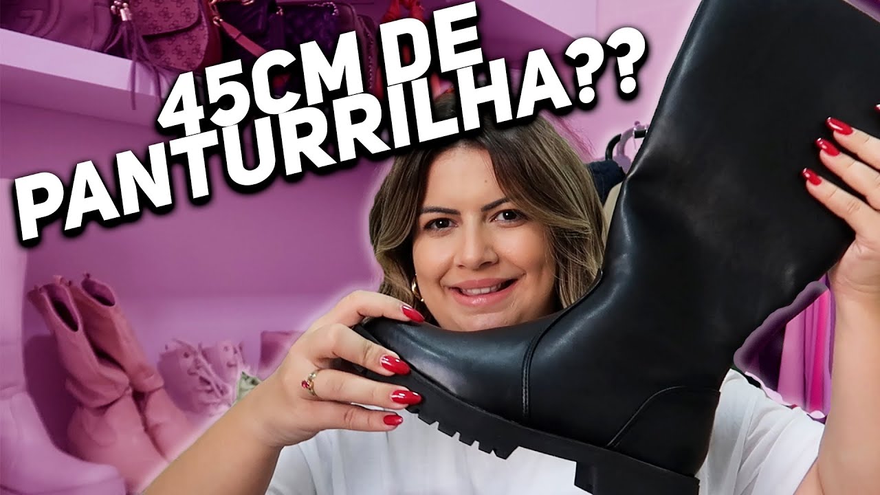 DICA DE BOTA DE CANO ALTO PRA QUEM TEM PANTURRILHA GROSSA