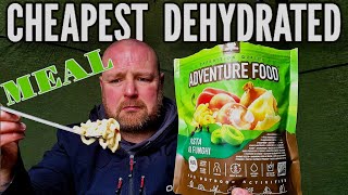 Cheap Hiking / camping meal from adventure food.