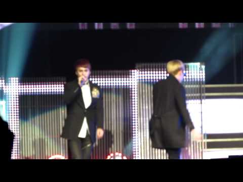 FANCAM Beast (Breathe) at the KPop Masters Concert Day 2 11-26-11