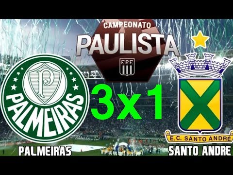 Palmeiras 3 x 1 Santo André (HD 720p) só gols ! Melhores Momentos - 18/01/2018