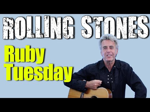 How To Play Ruby Tuesday On Guitar - The Rolling Stones Guitar Lesson + Tutorial