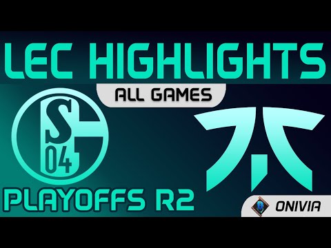S04 vs FNC Highlights ALL GAMES Playoffs R2 LEC Spring 2021 Schalke 04 vs Fnatic by Onivia