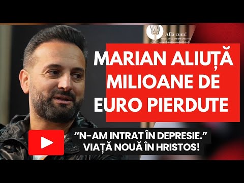 Marian Aliuță, o viață transformată de Hristos!