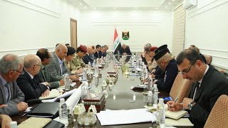 رئيس مجلس الوزراء يترأس اجتماعا خاصا لتقييم وضع مياه السيول والاطمئنان على سلامة الاجراءات المتخذة