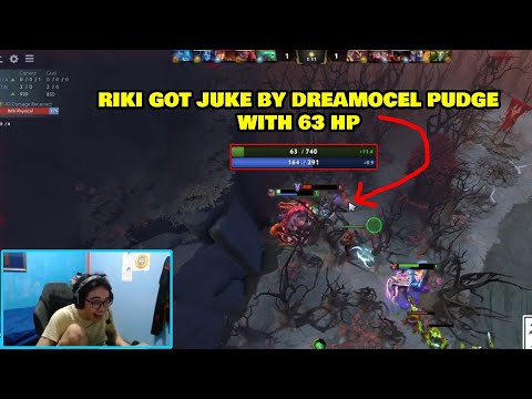 RIKI KENA GOCEK  MOCEL PUDGE MOMENT WKWKWK | Dreamocel Dota 2 Clips