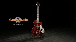 Video thumbnail for Hartwood Speedway Vibrato Electric Guitar, Lipstick Red | Gear4music demo by Gear4music Guitars