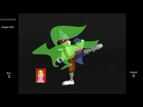 GSS 93 SSBM - Een (Peach) vs. Matat0 (Falco) - Melee WR2